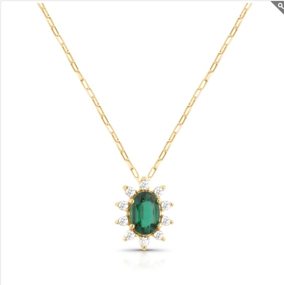Oval Esme Lab Moissanite